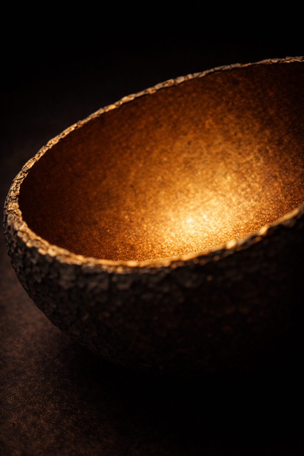 Aureline — extreme close-up